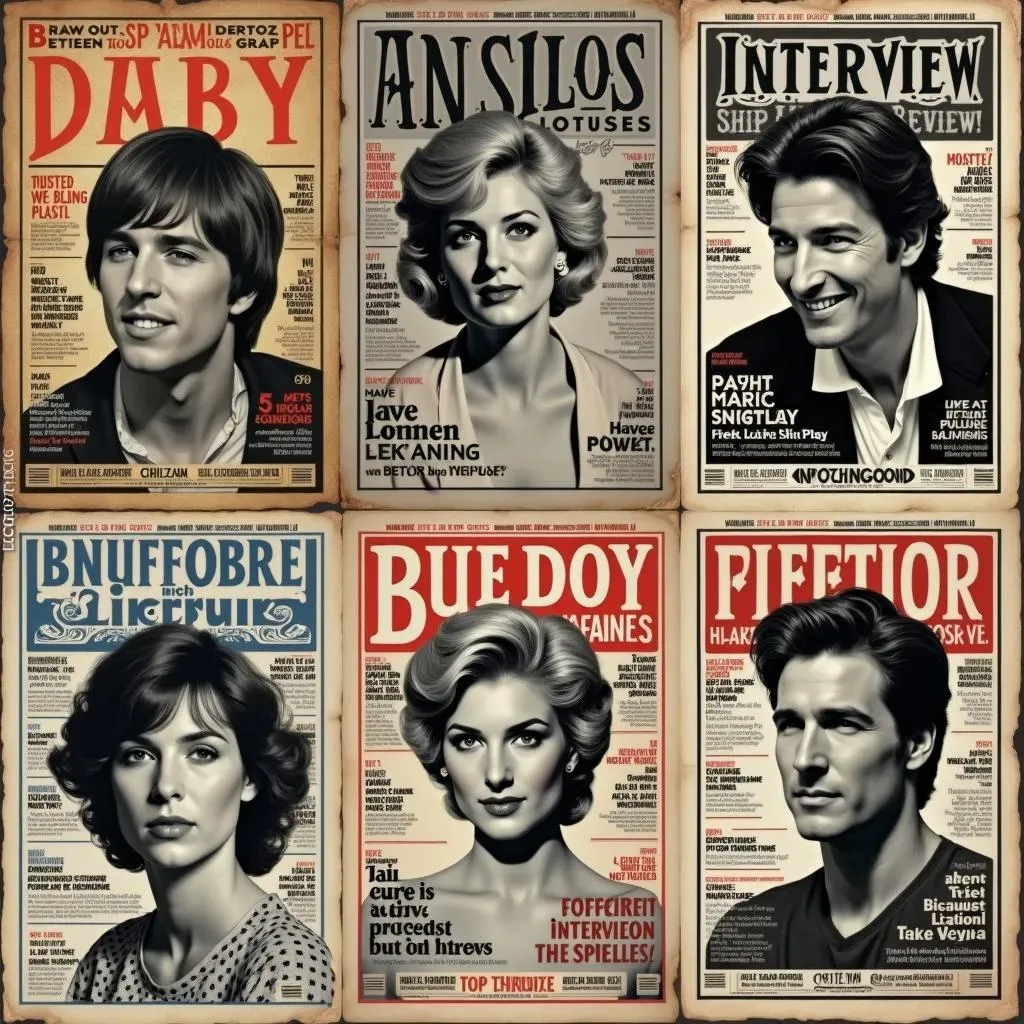 Iconic Celebrity Magazine Interview Excerpts Through the Years